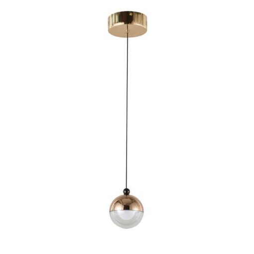 ΦΩΤΙΣΤΙΚΟ ΚΡΕΜΑΣΤΟ ΑΛΟΥΜΙΝΙΟ LED 6W 3000Κ Φ10 ΧΡΥΣΟ ARTE ILLUMINA MELANIE