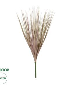 GloboStar® Artificial Garden BEIGE GRASS BOUQUET 21160 Τεχνητό Διακοσμητικό Μπουκέτο Grass Μπεζ Y70cm