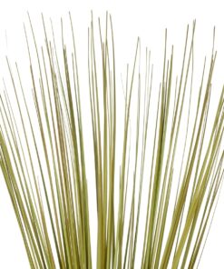 GloboStar® Artificial Garden GREEN GRASS BOUQUET 21164 Τεχνητό Διακοσμητικό Μπουκέτο Grass Πράσινο Y90cm