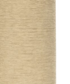 GloboStar® Artificial Garden VALENCIA 21246 Διακοσμητικό Κεραμικό Βάζo Μπεζ Π10 x Μ10 x Υ33 cm