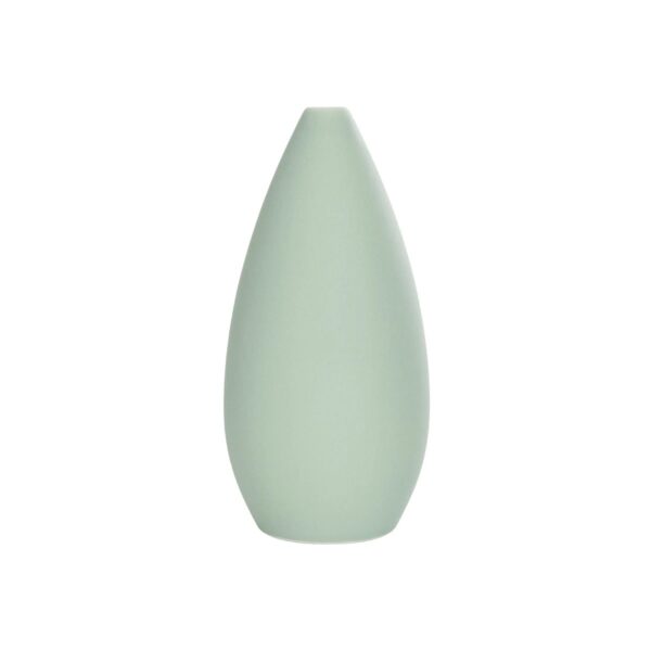 GloboStar® Artificial Garden SEYHELLES 21266 Διακοσμητικό Κεραμικό Βάζo Τιρκουάζ Π8 x Μ8 x Υ16cm