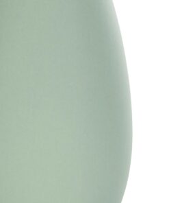 GloboStar® Artificial Garden SEYHELLES 21266 Διακοσμητικό Κεραμικό Βάζo Τιρκουάζ Π8 x Μ8 x Υ16cm