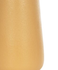 GloboStar® Artificial Garden LEGIAN 21268 Διακοσμητικό Κεραμικό Βάζo Πορτοκαλι Π10 x Μ10 x Υ20cm