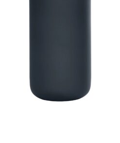 GloboStar® Artificial Garden MYSTIQUE 21275 Διακοσμητικό Κεραμικό Βάζo Γκρι Π7 x Μ7 x Υ20cm