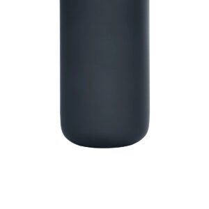 GloboStar® Artificial Garden MYSTIQUE 21275 Διακοσμητικό Κεραμικό Βάζo Γκρι Π7 x Μ7 x Υ20cm