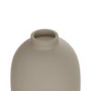 GloboStar® Artificial Garden PHUKET 21276 Διακοσμητικό Κεραμικό Βάζo Καφέ Π10 x Μ10 x Υ15cm