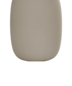 GloboStar® Artificial Garden PHUKET 21276 Διακοσμητικό Κεραμικό Βάζo Καφέ Π10 x Μ10 x Υ15cm