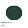 GloboStar® Artificial Garden MENORCA 21292 Διακοσμητικό Κεραμικό Βάζo Πράσινο Π15 x Μ15 x Υ14cm