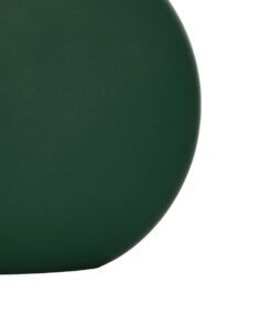 GloboStar® Artificial Garden MENORCA 21292 Διακοσμητικό Κεραμικό Βάζo Πράσινο Π15 x Μ15 x Υ14cm