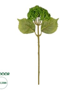 GloboStar® Artificial Garden GREEN SEDUM BRANCH 21336 Τεχνητό Διακοσμητικό Κλαδί Πράσινο Σέδο Y38cm