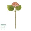 GloboStar® Artificial Garden SALMON SEDUM BRANCH 21337 Τεχνητό Διακοσμητικό Κλαδί Ροζ Σέδο Y38cm