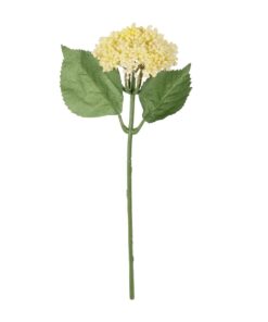 GloboStar® Artificial Garden WHITE SEDUM BRANCH 21339 Τεχνητό Διακοσμητικό Κλαδί Λευκό Σέδο Y38cm