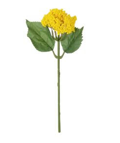 GloboStar® Artificial Garden YELLOW SEDUM BRANCH 21342 Τεχνητό Διακοσμητικό Κλαδί Κίτρινο Σέδο Y38cm