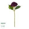 GloboStar® Artificial Garden HOT PINK SEDUM BRANCH 21344 Τεχνητό Διακοσμητικό Κλαδί Ροζ Σέδο Y38cm