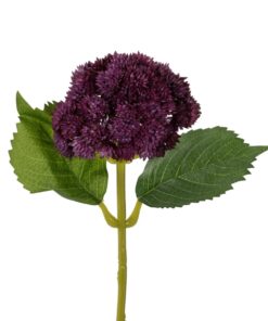 GloboStar® Artificial Garden HOT PINK SEDUM BRANCH 21344 Τεχνητό Διακοσμητικό Κλαδί Ροζ Σέδο Y38cm