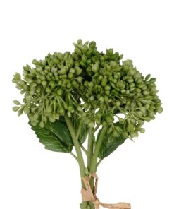 GloboStar® Artificial Garden GREEN HYACINTH BOUQUET 21354 Τεχνητό Διακοσμητικό Μπουκέτο Πράσινος Υάκυνθος Y30cm