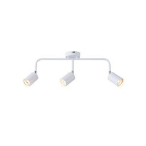 ΣΠΟΤ ΜΕΤΑΛΛΙΚΟ 3ΦΩΤΟ 3XGU10 Max 7W 500X90X230mm ΛΕΥΚΟ ARTE ILLUMINA OLYMP