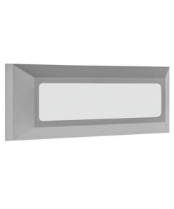 ΦΩΤΙΣΤΙΚΟ ΤΟΙΧΟΥ SLIM LED 4W IP65 230V 3CCT 230X80mm ΓΚΡΙ PRO ARTE ILLUMINA