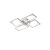 ΦΩΤΙΣΤΙΚΟ ΟΡΟΦΗΣ ΑΛΟΥΜΙΝΙΟ LED 36W 3000K 900Lm 450X580X55mm ΜΑΥΡΟ ARTE ILLUMINA SQUARE