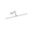 ΦΩΤΙΣΤΙΚΟ ΜΠΑΝΙΟΥ 14W 3CCT 600mm (βάση 80X40mm) IP44 ΝΙΚΕΛ ARTE ILLUMINA LANO