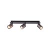 ΣΠΟΤ ΑΛΟΥΜΙΝΙΟΥ 3ΦΩΤΟ 3XGU10  450X80X120mm ΓΚΡΙ ARTE ILLUMINA LUXY