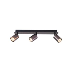 ΣΠΟΤ ΑΛΟΥΜΙΝΙΟΥ 3ΦΩΤΟ 3XGU10  450X80X120mm ΓΚΡΙ ARTE ILLUMINA LUXY