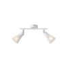 ΣΠΟΤ ΜΕ ΔΙΧΤΥ 2XE14 255X80X145mm ΛΕΥΚΟ ARTE ILLUMINA MESHY