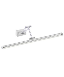 ΦΩΤΙΣΤΙΚΟ ΜΠΑΝΙΟΥ ΑΛΟΥΜΙΝΙΟ 14W 3CCT 600mm (βάση 80X40mm)  IP44 ΝΙΚΕΛ ARTE ILLUMINA LANO