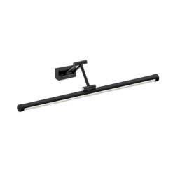 ΦΩΤΙΣΤΙΚΟ ΜΠΑΝΙΟΥ ΑΛΟΥΜΙΝΙΟ 14W 3CCT 600mm (βάση 80X40mm) IP44 ΜΑΥΡΟ ARTE ILLUMINA LANO