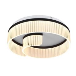 ΠΛΑΦΟΝΙΕΡΑ ΑΚΡΥΛΙΚΗ LED 18W 3000K 1000Lm ΔΙΑΦΑΝΗΣ-ΜΑΥΡΟ  Φ50 ARTE ILLUMINA AURORA
