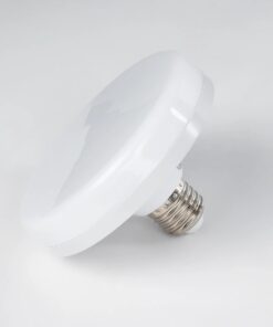 GloboStar® 60069 Λάμπα LED E27 UFO F120 22W 230V 2200lm 180° IP20 Ψυχρό Λευκό 6000k – Μ12 x Π12 x Υ7.5cm – 3 Χρόνια Εγγύηση