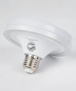 GloboStar® 60069 Λάμπα LED E27 UFO F120 22W 230V 2200lm 180° IP20 Ψυχρό Λευκό 6000k – Μ12 x Π12 x Υ7.5cm – 3 Χρόνια Εγγύηση