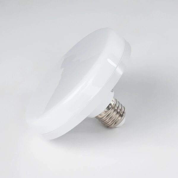 GloboStar® 60071 Λάμπα LED E27 UFO F120 22W 230V 2068lm 180° IP20 Θερμό Λευκό 2700k – Μ12 x Π12 x Υ7.5cm – 3 Χρόνια Εγγύηση