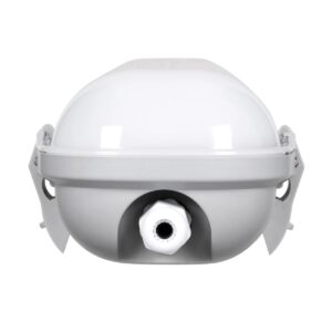 GLOBOSTAR® EMERGANO 60179 60cm Γραμμικό Βιομηχανικό Φωτιστικό Tri-Proof Τεχνολογίας Emergency με Ενσωματωμένη Μπαταρία Li-Ion 3.7V 2600mAH & Αυτονομία 3 Ώρες LED 24W 2880lm 120° AC 220-240V Αδιάβροχο IP65 Ψυχρό Λευκό 6000K – LUMILEDs SMD Chip & TÜV SÜD Driver – Γκρι με Γαλακτερό Κάλυμμα Πλαστικό PC – Μ60 x Π10.5 x Υ8cm – 5 Χρόνια Εγγύση