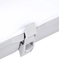 GLOBOSTAR® EMERGANO 60179 60cm Γραμμικό Βιομηχανικό Φωτιστικό Tri-Proof Τεχνολογίας Emergency με Ενσωματωμένη Μπαταρία Li-Ion 3.7V 2600mAH & Αυτονομία 3 Ώρες LED 24W 2880lm 120° AC 220-240V Αδιάβροχο IP65 Ψυχρό Λευκό 6000K – LUMILEDs SMD Chip & TÜV SÜD Driver – Γκρι με Γαλακτερό Κάλυμμα Πλαστικό PC – Μ60 x Π10.5 x Υ8cm – 5 Χρόνια Εγγύση