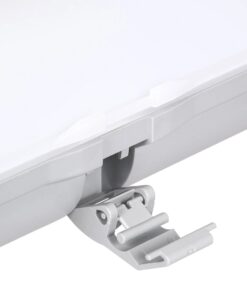 GLOBOSTAR® EMERGANO 60179 60cm Γραμμικό Βιομηχανικό Φωτιστικό Tri-Proof Τεχνολογίας Emergency με Ενσωματωμένη Μπαταρία Li-Ion 3.7V 2600mAH & Αυτονομία 3 Ώρες LED 24W 2880lm 120° AC 220-240V Αδιάβροχο IP65 Ψυχρό Λευκό 6000K – LUMILEDs SMD Chip & TÜV SÜD Driver – Γκρι με Γαλακτερό Κάλυμμα Πλαστικό PC – Μ60 x Π10.5 x Υ8cm – 5 Χρόνια Εγγύση