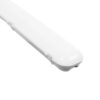 GLOBOSTAR® EMERGANO 60180 120cm Γραμμικό Βιομηχανικό Φωτιστικό Tri-Proof Τεχνολογίας Emergency με Ενσωματωμένη Μπαταρία Li-Ion 3.7V 5000mAH & Αυτονομία 3 Ώρες LED 48W 5760lm 120° AC 220-240V Αδιάβροχο IP65 Ψυχρό Λευκό 6000K – LUMILEDs SMD Chip & TÜV SÜD Driver – Γκρι με Γαλακτερό Κάλυμμα Πλαστικό PC – Μ120 x Π10.5 x Υ8cm – 5 Χρόνια Εγγύση