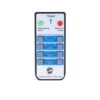 GLOBOSTAR® SMARTGROUP-REM 61703 Ασύρματο Χειριστήριο IR για όλα τα Φωτιστικά Τεχνολογίας Smart Group Linkable Control System 2.4Ghz DC 3V CR 2032 IP20 Γκρι με Μαύρο Πλαστικό ABS – Μ9 x Π4 x Υ1.5cm – 5 Χρόνια Εγγύηση