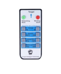 GLOBOSTAR® SMARTGROUP-REM 61703 Ασύρματο Χειριστήριο IR για όλα τα Φωτιστικά Τεχνολογίας Smart Group Linkable Control System 2.4Ghz DC 3V CR 2032 IP20 Γκρι με Μαύρο Πλαστικό ABS – Μ9 x Π4 x Υ1.5cm – 5 Χρόνια Εγγύηση