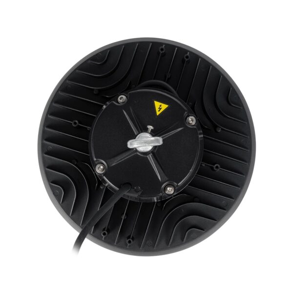 GLOBOSTAR® INDUSTRY 61704 Βιομηχανικό Φωτιστικό Καμπάνα High Bay UFO Τεχνολογίας Smart Group Linkable Control System 2.4Ghz με Αισθητήρα Κίνησης Microwave LED 100W 15000lm SDCM