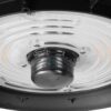 GLOBOSTAR® INDUSTRY 61705 Βιομηχανικό Φωτιστικό Καμπάνα High Bay UFO Τεχνολογίας Smart Group Linkable Control System 2.4Ghz με Αισθητήρα Κίνησης Microwave LED 150W 22500lm SDCM<5 90° AC 85-265V Αδιάβροχο IP65 IK08 Φυσικό Λευκό 5000K - 275 x Sanan Opto SMD Chip & TÜV SÜD Driver - Μαύρο Χυτό Αλουμίνιο - Μ26.5 x Π26.5 x Υ15cm - 5 Χρόνια Εγγύηση