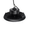 GLOBOSTAR® INDUSTRY 61705 Βιομηχανικό Φωτιστικό Καμπάνα High Bay UFO Τεχνολογίας Smart Group Linkable Control System 2.4Ghz με Αισθητήρα Κίνησης Microwave LED 150W 22500lm SDCM<5 90° AC 85-265V Αδιάβροχο IP65 IK08 Φυσικό Λευκό 5000K - 275 x Sanan Opto SMD Chip & TÜV SÜD Driver - Μαύρο Χυτό Αλουμίνιο - Μ26.5 x Π26.5 x Υ15cm - 5 Χρόνια Εγγύηση