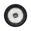 GLOBOSTAR® INDUSTRY 61705 Βιομηχανικό Φωτιστικό Καμπάνα High Bay UFO Τεχνολογίας Smart Group Linkable Control System 2.4Ghz με Αισθητήρα Κίνησης Microwave LED 150W 22500lm SDCM<5 90° AC 85-265V Αδιάβροχο IP65 IK08 Φυσικό Λευκό 5000K - 275 x Sanan Opto SMD Chip & TÜV SÜD Driver - Μαύρο Χυτό Αλουμίνιο - Μ26.5 x Π26.5 x Υ15cm - 5 Χρόνια Εγγύηση