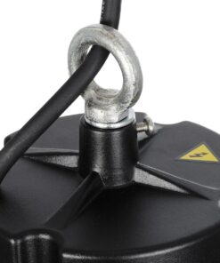 GLOBOSTAR® INDUSTRY 61706 Βιομηχανικό Φωτιστικό Καμπάνα High Bay UFO Τεχνολογίας Smart Group Linkable Control System 2.4Ghz με Αισθητήρα Κίνησης Microwave LED 200W 30000lm SDCM<5 90° AC 85-265V Αδιάβροχο IP65 IK08 Φυσικό Λευκό 5000K - 338 x Sanan Opto SMD Chip & TÜV SÜD Driver - Μαύρο Χυτό Αλουμίνιο - Μ30 x Π30 x Υ16cm - 5 Χρόνια Εγγύηση