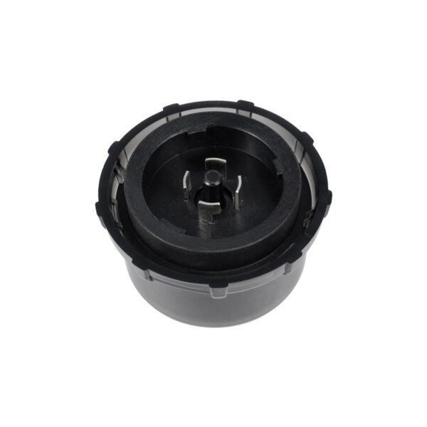 GLOBOSTAR® INDUSTRY-CAP 61707 Κάλυμμα με Zhaga Socket για τα Βιομηχανικά Φωτιστικά Καμπάνες High Bay UFO Τεχνολογίας Smart Group Linkable Control System 2.4Ghz Αδιάβροχο IP65 Μαύρο Πλαστικό ABS – Μ5 x Π5 x Υ3.5cm