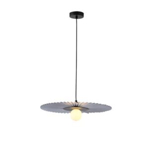 ΦΩΤΙΣΤΙΚΟ ΚΡΕΜΑΣΤΟ ΜΕΤΑΛΛΟ-ΥΦΑΣΜΑ G9 MAX 10W 480X1000mm ΓΚΡΙ ARTE ILLUMINA PIRUETTE