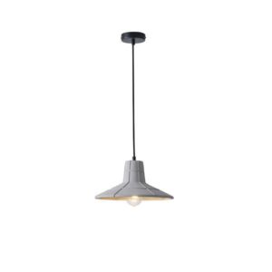 ΦΩΤΙΣΤΙΚΟ ΚΡΕΜΑΣΤΟ  ΤΣΙΜΕΝΤΟ 1XE27 MAX 40W 320X320X160mm ΓΚΡΙ ARTE ILLUMINA ARME