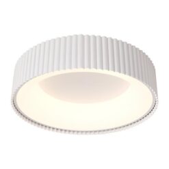 ΠΛΑΦΟΝΙΕΡΑ ΜΕΤΑΛΛΙΚΗ LED 30W 3000K 2262Lm Φ460mm ΛΕΥΚΟ ARTE ILLUMINA HALLO