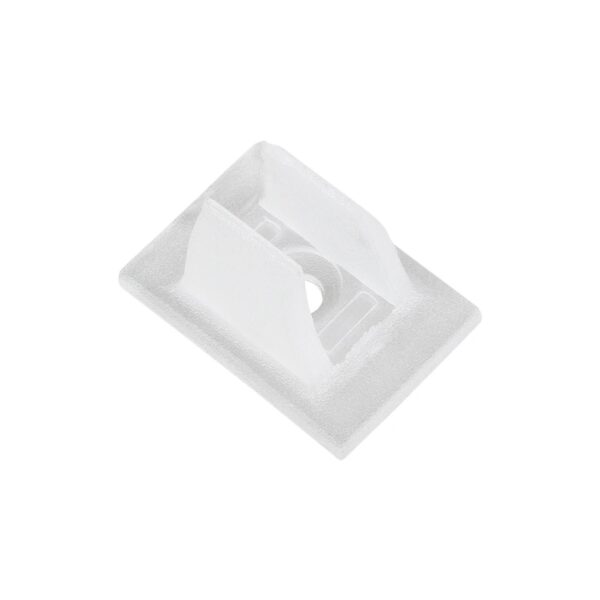 GloboStar® 70623 Βάση Στήριξης για την Neon Flex Ovale RGB LED 18W/m DC 24V – Μ2 x Π1.5 x Υ1.3cm