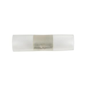 GloboStar® 70638 Σύνδεσμος Ι με Καρφάκια για Μονόχρωμη Ταινία Neon Flex 360° Degree 2 Pin – Μ6.5 x Π2 x Υ2cm